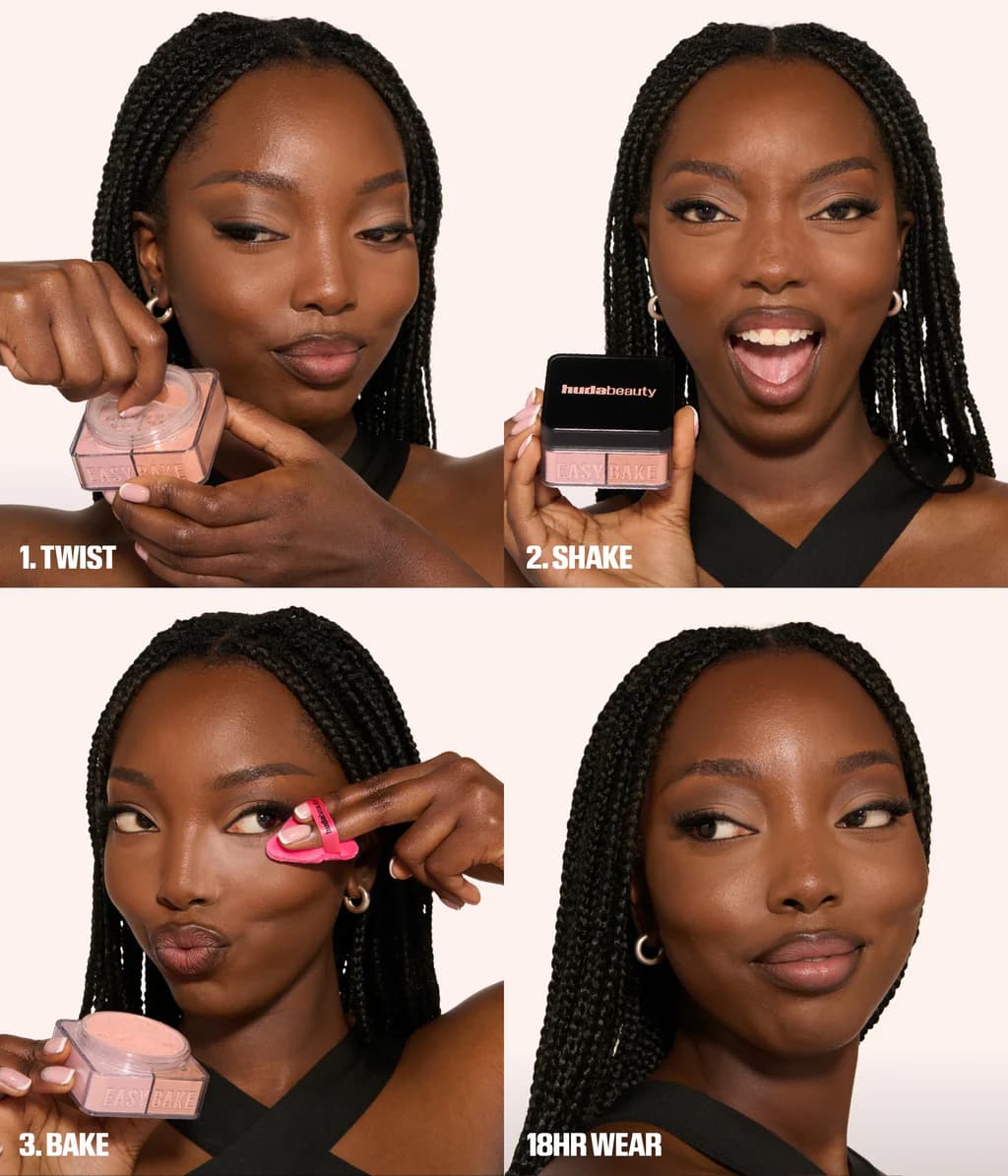 Huda Beauty Easy Bake Duo (Cherry Peach) 3