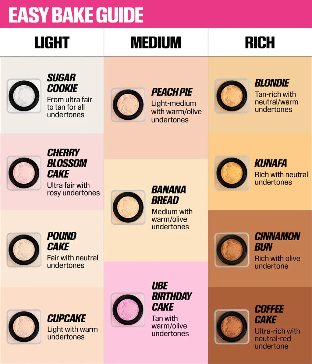 Huda Beauty Easy Bake Duo (Cherry Blossom Cake) 4