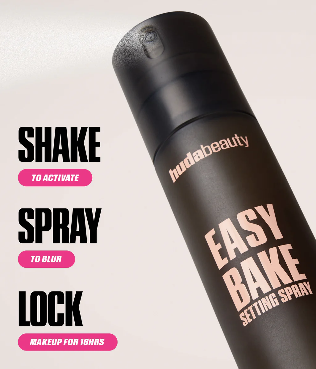 Huda Easy Bake Setting Spray With 16-Hour Wear 4