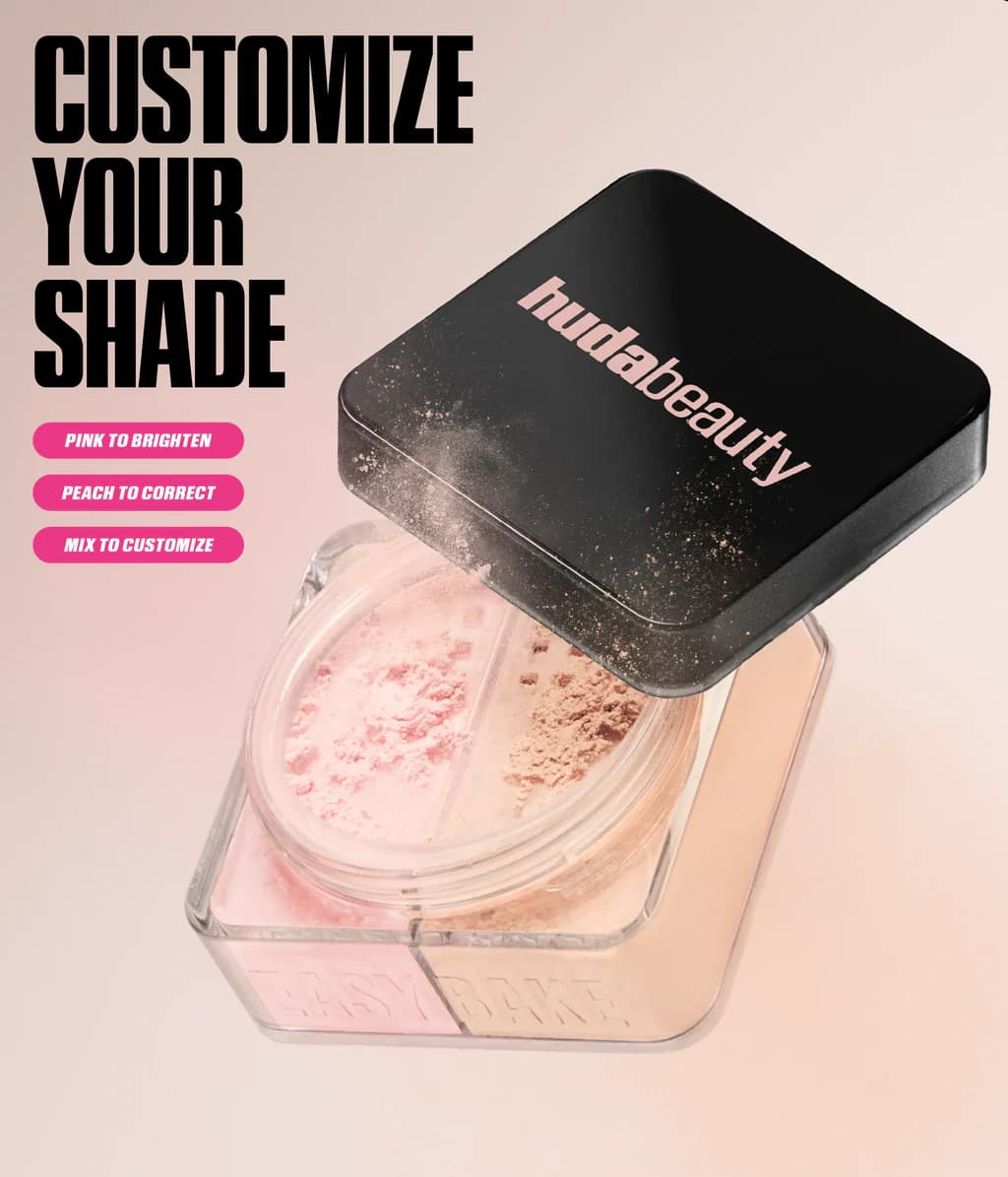 Huda Beauty Easy Bake Duo (Cherry Peach) 2