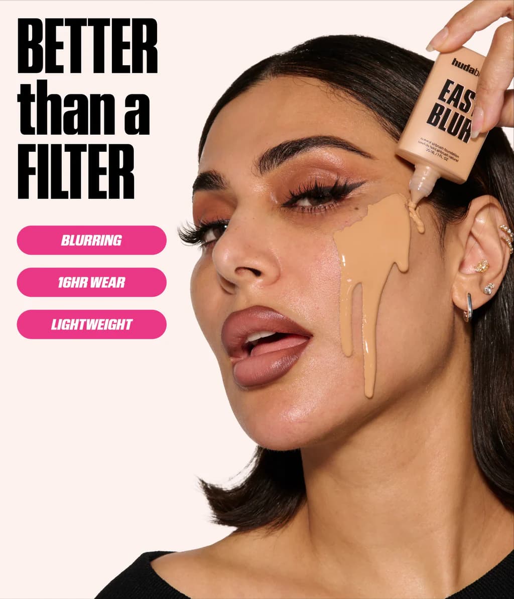 Huda Easy Blur Natural Airbrush Foundation With Niacinamide 2